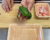 丸ごとピーマンの肉巻き弁当作り方1写真