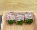丸ごとピーマンの肉巻き弁当作り方3写真