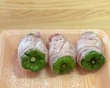 丸ごとピーマンの肉巻き弁当作り方4写真