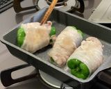丸ごとピーマンの肉巻き弁当作り方8写真