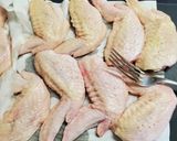 手羽先の香ばしソース焼き作り方1写真
