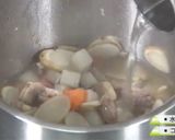 ごぼうとまいたけのほっこり豆乳スープ作り方5写真