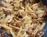 燻製牡蠣のオイル漬け缶パスタ作り方5写真