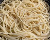 燻製牡蠣のオイル漬け缶パスタ作り方8写真