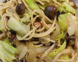 燻製牡蠣のオイル漬け缶パスタ作り方10写真