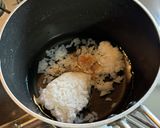 シンプルすぎる！玉子だけの雑炊（おじや）作り方1写真