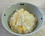 シンプルすぎる！玉子だけの雑炊（おじや）作り方6写真