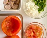 おしゃれ♡まるごとトマトのライスグラタン作り方1写真