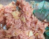 ポテトチップス入り肉詰めピーマン作り方2写真