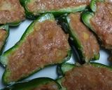 ポテトチップス入り肉詰めピーマン作り方4写真
