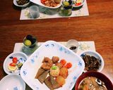 夏の赤だし!松山あげと揚げ茄子と茗荷作り方17写真