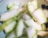 トウガン鶏もも肉ザーサイの生姜炒め作り方1写真