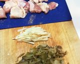 トウガン鶏もも肉ザーサイの生姜炒め作り方2写真