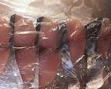 給食の「魚の香味揚げ」♡タレがけ♪作り方1写真