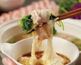 脂が甘い！銘柄豚のとろろ生姜しゃぶしゃぶ作り方6写真