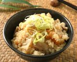 豚バラ焼肉の炊き込みご飯作り方4写真