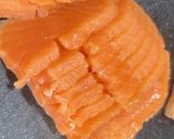 サーモンと枝豆のわさび醤油パスタ作り方3写真