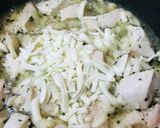 鶏肉のカルボナーラ風ソースのサラダ作り方2写真