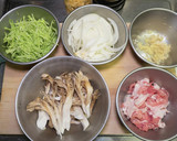 舞茸の豚生姜焼き作り方2写真