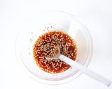 旨味たっぷり【ニラチヂミ（卵不使用）】作り方1写真