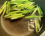 カンタン☆鶏肉とアスパラガスのごま和え作り方4写真