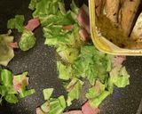 アンチョビとベーコンとキャベツのパスタ作り方4写真