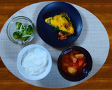 鮭とほうれん草とチーズのキッシュ風作り方9写真