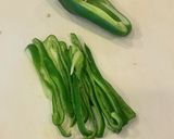 キクラゲと筍の炒め物（木耳竹筍炒蔬菜）作り方2写真