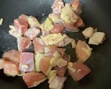 大根と鶏肉の煮物。作り方1写真