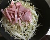 もやしとベーコンの卵炒め作り方4写真