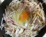 もやしとベーコンの卵炒め作り方7写真