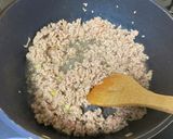 マーボー茄子&豆腐丼作り方5写真