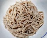 簡単!美味しい!♫おうち舞茸天ネギそば♫作り方6写真