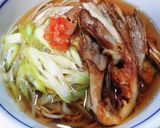 簡単!美味しい!♫おうち舞茸天ネギそば♫作り方8写真