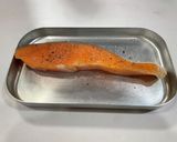 超簡単メスティンで作る鮭の酒焼き作り方1写真