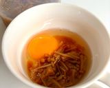 混ぜてレンチンするだけ＊簡単節約なめ茸丼作り方1写真