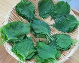 くるみ味噌のしそ巻き作り方1写真