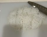 ボリューム肉・白滝炒め煮込みです作り方3写真