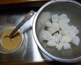 こんにゃくのゴマ味噌和え作り方1写真
