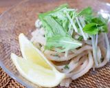 冷凍うどんで簡単♪レモンたらこうどん作り方4写真