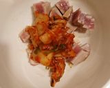 マグロキムチ和え作り方6写真
