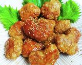 簡単！美味しい！豚ひき肉のつくね！作り方4写真