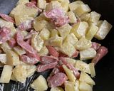 ジャーマンポテトウインナー入り作り方4写真