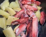 ヤリイカとじゃがいものバター醤油炒め作り方2写真
