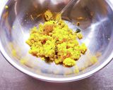 レンジで♪かぼちゃの茶巾サラダ作り方4写真