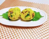 レンジで♪かぼちゃの茶巾サラダ作り方12写真