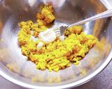 レンジで♪かぼちゃの茶巾サラダ作り方7写真
