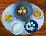 チーズ入り肉団子の中華風スープ煮作り方11写真