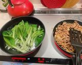 簡単でヘルシー 冷やし豆乳 坦々うどん作り方7写真