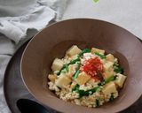 厚揚げの鶏塩麻婆作り方1写真